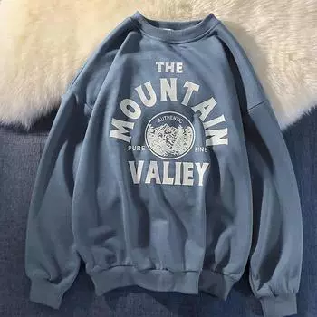 Мужские толстовки с графическим принтом, мужские черные толстовки, осенние женские повседневные пуловеры с круглым вырезом, большие толстовки с капюшоном, мужские кофты, топы L чёрный