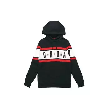 Мужские толстовки с капюшоном Air Jordan Fleece, черные BQ5655-010 S