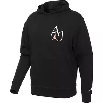 Мужские толстовки с капюшоном Air Jordan Letter Logo Print Black DM1411-010 XL