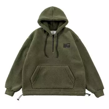 Мужские толстовки с капюшоном из плюша, модная толстовка с капюшоном, уличная одежда 2000 года, новые спортивные толстовки S зелёный