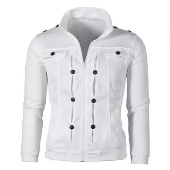 Мужские толстовки с капюшоном Кардиган Осенняя толстовка с капюшоном Флисовое пальто с капюшоном Толстовки Пуловеры для мужчин Куртка Толстовка Повседневные куртки L чёрный