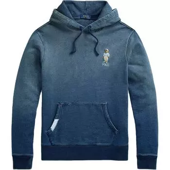 Мужские толстовки с капюшоном Polo Ralph Lauren Letter Teddy Bear Logo с вышивкой, синие 710941871-001 L