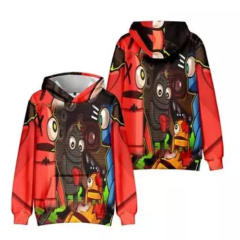 Мужские толстовки с капюшоном REPO Game Print Толстовки Уличная одежда Свободные свитера Повседневные топы с капюшоном XS