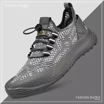 Мужские тонкие дышащие летающие тканые кроссовки 38