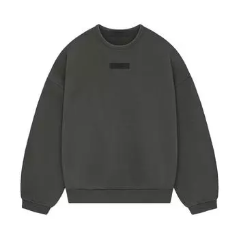 Мужские топы Fear of God Essentials Crewneck Ink, черные 192SP244680F XL