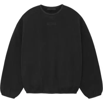 Мужские топы Fear of God Essentials Crewneck черного цвета 192SU244680F L