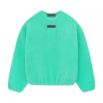 Мужские топы Fear of God Essentials с круглым вырезом и листьями мяты, зеленый 192SP244702F XS