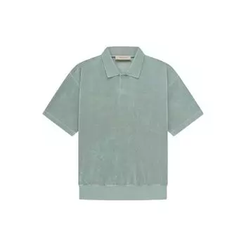 Мужские топы Fear of God Essentials Terry Polo Sycamore, зеленые 125BT224051F S
