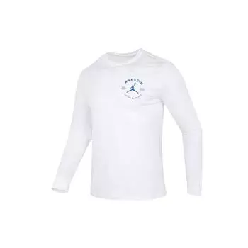 Мужские топы Jordan Sport DNA GFX LS Crew белые DV1473-100 M