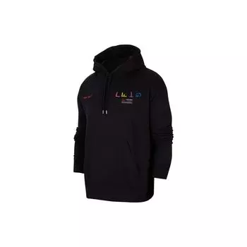 Мужские топы с капюшоном JordanWhy Not Print Pattern, черные CW4254-010 S