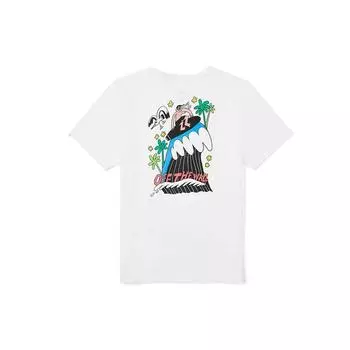 Мужские топы с короткими рукавами и принтом совместного бренда Vans Asia Artists, белые VN0A4RAYWHT XXL