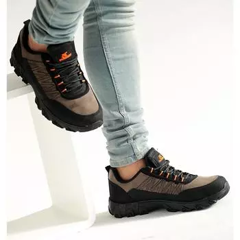 Мужские треккинговые ботинки на шнуровке 011-01-22