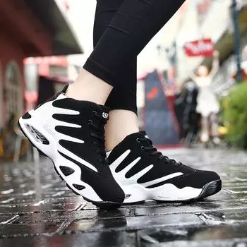 Мужские трендовые баскетбольные кроссовки на воздушной подушке с амортизацией и высококачественная спортивная обувь для бега 39 красный