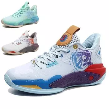 Мужские трендовые баскетбольные кроссовки на воздушной подушке с амортизацией и высококачественная спортивная обувь для бега 36