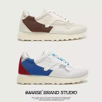 Мужские трендовые осенние сетчатые дышащие кроссовки для бега на открытом воздухе, обувь для папы, кроссовки Gump 36 синий