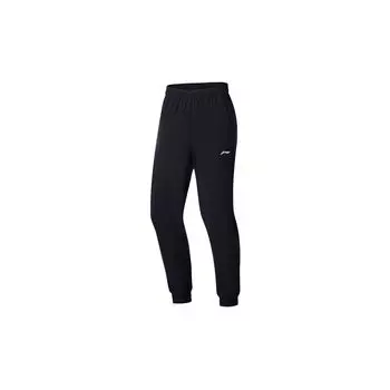 Мужские тренировочные брюки Li Ning Training Series с логотипом, цвет черный AYKR103-4 M