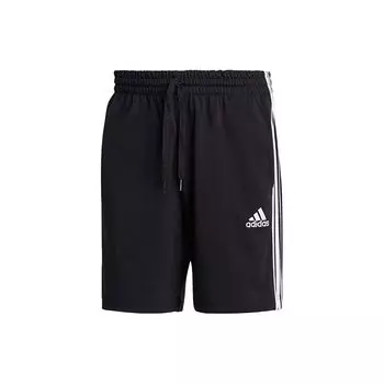 Мужские тренировочные шорты Adidas с 3 полосками, черные GK9988 S