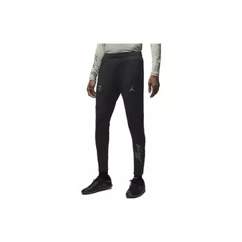Мужские трикотажные брюки Jordan Dri-Fit Soccer, черные DZ0897-010 M