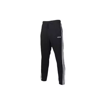 Мужские трикотажные джоггеры с тремя полосками и шнурком Adidas, черные DQ3078 S