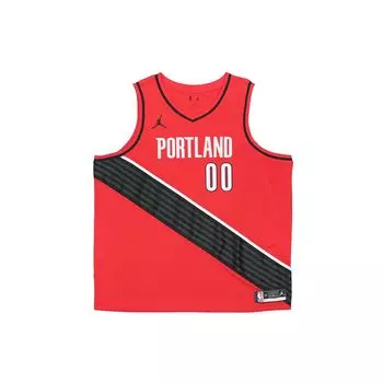 Мужские трикотажные изделия для болельщиков Jordan NBA Anthony Trail Blazers Statement Limited Edition, красные CV9492-658 M