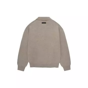 Мужские трикотажные поло Fear of God Essentials Heather, коричневые 192BT232184F L
