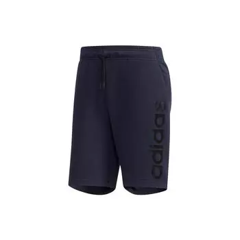 Мужские трикотажные шорты для бега Adidas Performance с логотипом, темно-синие DW8033