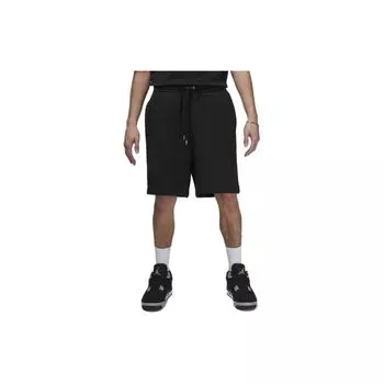 Мужские трикотажные шорты на шнурке с вышивкой Jordan, черные FJ0701-010 S