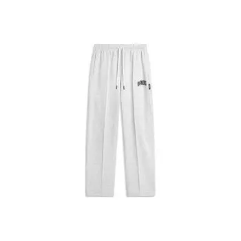 Мужские трикотажные спортивные брюки Li Ning Badfive, однотонные, прямые, цвет: серый, глубокий, антарктический, серый AKLU467-5 3XL