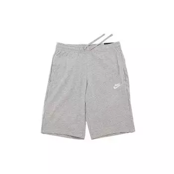 Мужские трикотажные спортивные шорты Nike Small Logo, серые 804420-063 XXL