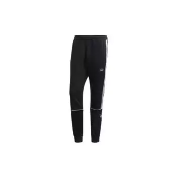 Мужские трикотажные спортивные штаны Adidas Originals Outline Sp Ft со средней талией, черные FM3912 S