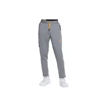 Мужские трикотажные спортивные штаны с эластичным шнурком Jordan, серые CK6463-084 XS