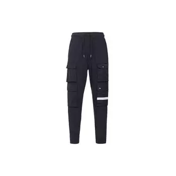 Мужские трикотажные спортивные штаны с карманами Nike Cargo, черные DB3612-010 L