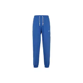 Мужские трикотажные спортивные штаны с однотонным логотипом Nike, синие CK6366-480 XL