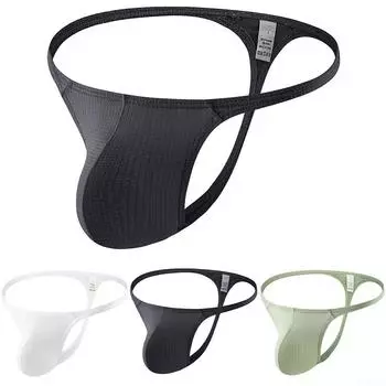 Мужские трусы-бикини с дышащим мешочком-выпячиванием M