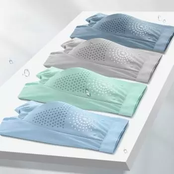 Мужские трусы-боксеры, эластичные, средней посадки, U-образные, однотонные, дышащие, плавные линии, шорты, повседневная одежда XL светло-серый