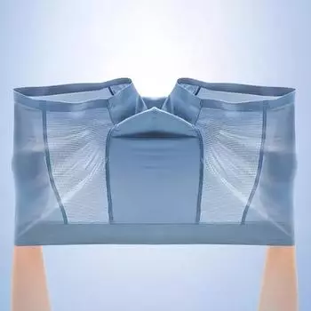 Мужские трусы-боксеры из модала средней посадки с эластичным поясом, дышащие сетчатые шорты, однотонные трусы для повседневной носки 2XL