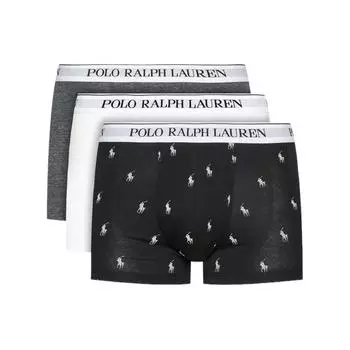 Мужские трусы-боксеры Polo Ralph Lauren с жаккардовым логотипом на поясе, 3 штуки 714830299-053 XL
