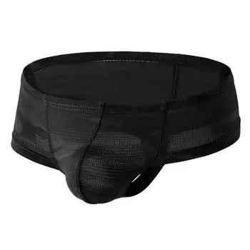 Мужские трусы-боксеры с низкой посадкой U-образной формы, облегающие шорты, нижнее белье с красочным принтом, высокие M