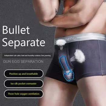 Мужские трусы-боксеры, трусы, мужские трусы-боксеры, нижнее белье из хлопка, удобные дышащие мужские трусы XXXXXL темно-синий