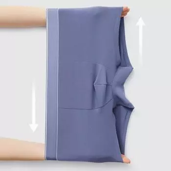 Мужские трусы-боксеры Yousheng с внутренним слоем, расширенным поясом, дышащие, в стиле пэчворк, цветные шорты, повседневная домашняя спортивная одежда XL чёрный