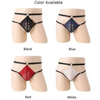 Мужские трусы, прозрачное сексуальное нижнее белье, трусики-сисси