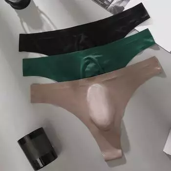 Мужские трусы с высокой эластичностью, облегающие трусики с буквенным принтом, сексуальные спортивные трусики для спортзала, тонкое бесшовное нижнее белье из ледяного шелка XL