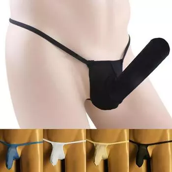 Мужские трусы-стринги Jockstrap Lingerie Мужские облегающие трусы-стринги
