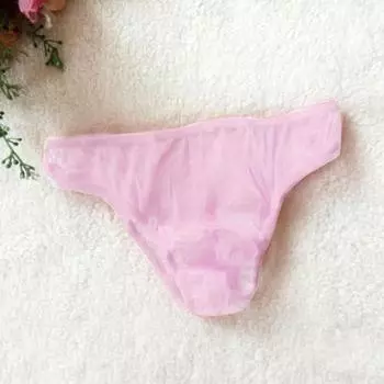 Мужские трусы Yousheng средней посадки, прозрачные, с высокой эластичностью, дышащие, гладкие линии, трусы-боксеры, прозрачное нижнее белье