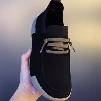 Мужские туфли из мягкой кожи, легкие, универсальные, дышащие, маленькие, кожаные, нескользящие, дезодорирующие, повседневные, на плоской подошве 39