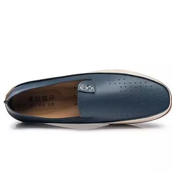 Мужские туфли-лодочки из кожи, мужские мокасины, легкие кроссовки, итальянские дышащие туфли для вождения, повседневная обувь для мужчин, размер 47 для мужчин 37