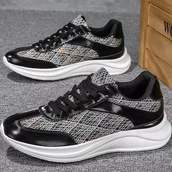 Мужские туфли на плоской подошве, повседневные, легкие, кроссовки для бега на открытом воздухе, с низкой посадкой, с мягкой подошвой, удобные, большого размера, для ходьбы, для мужчин 36