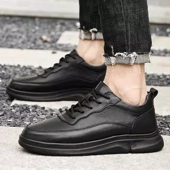 Мужские туфли на шнуровке, оксфорды, мужские формальные оригинальные итальянские туфли из натуральной кожи для мужчин, элегантные повседневные деловые мужские туфли 6.5