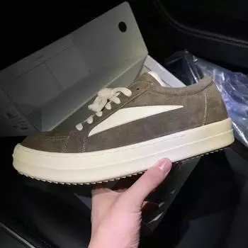 Мужские туфли на толстой подошве, простые кожаные, универсальные, европейские и американские модные тенденции, высококачественные туфли для спорта и отдыха для мужчин 38 хаки