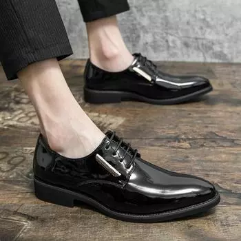 Мужские туфли-оксфорды ручной работы из окрашенной кожи, мужские туфли, классические деловые туфли для мужчин, туфли-броги, джентльменская обувь 38